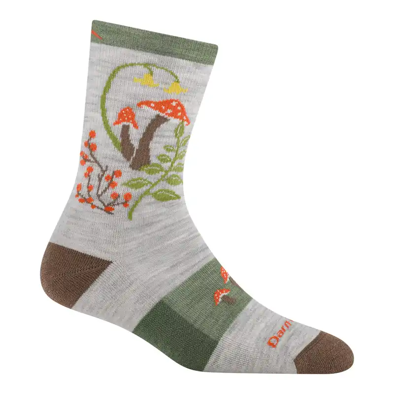 Mellow Mushrooms Micro Crew Lightweight with Cushion - Women‘s