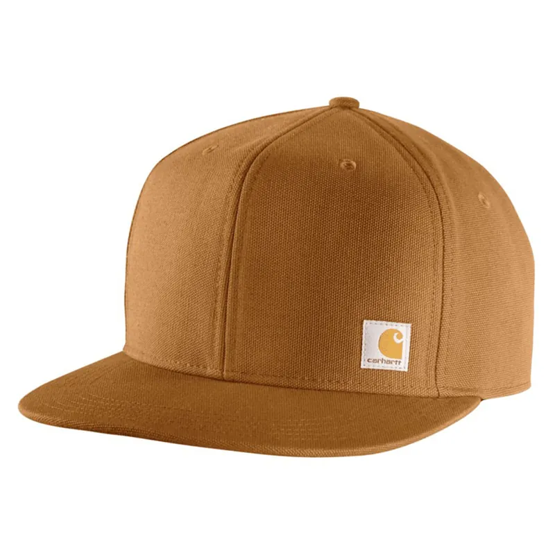 Firm Duck Flat Brim Cap