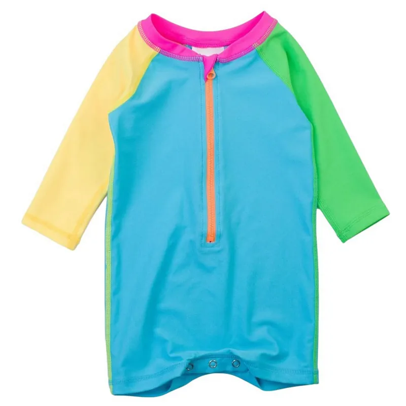 One Piece Rash Guard Long-Sleeve Boardshort - Boys‘
