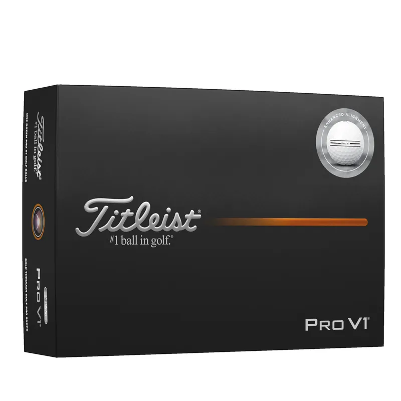 Pro V1 Enhanced Alignment Golf Ball - 2025