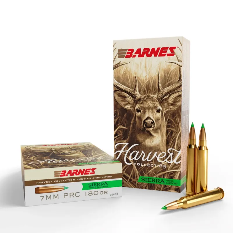 Harvest Collection 7mm PRC 180 Grain Sierra Tgk Ammunition 20 Rounds