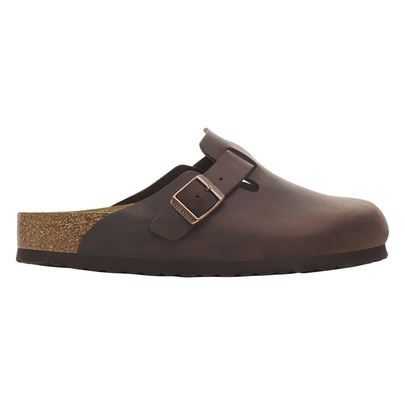 Boston Soft Footbed Oiled Leather Clog