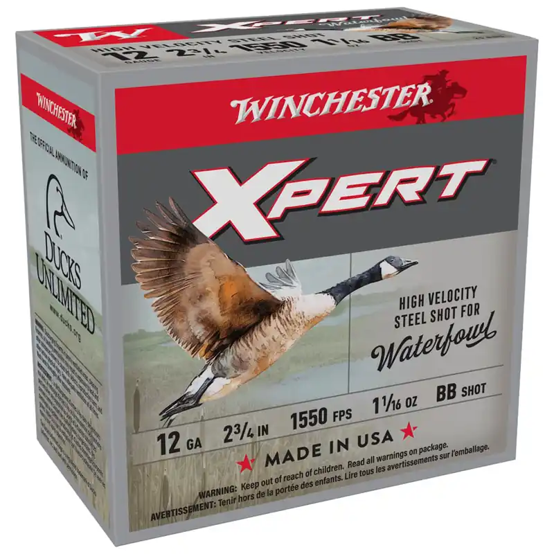 Xpert Steel Waterfowl 12 Gauge BB Shot 2.75" Ammunition 25 Rounds
