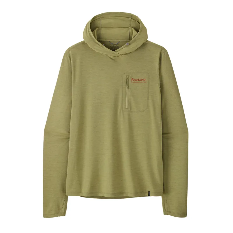 Water People Banner Capilene Cool Long-Sleeve Sun Hoodie - Men‘s