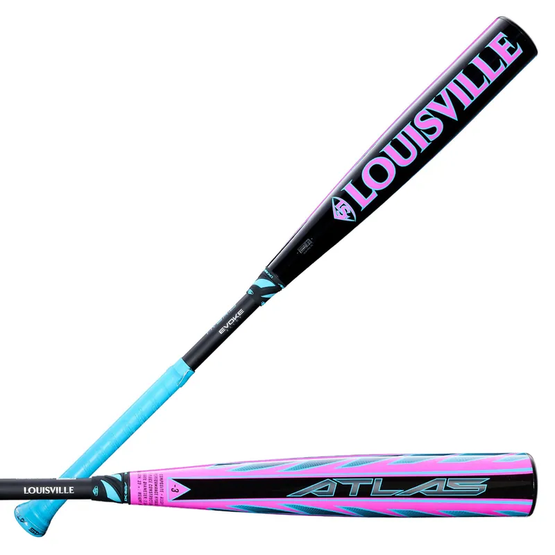 Atlas Hybrid Pink BBCOR (-3) Baseball Bat - 2026