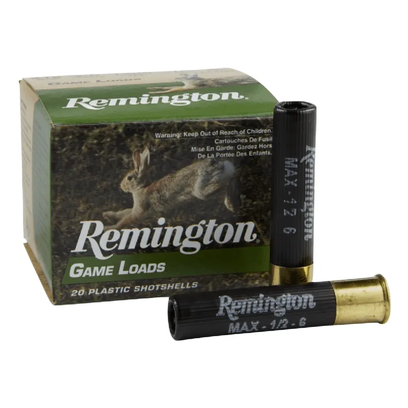 Game Load 410 Gauge 6 Shot 2.5" Ammo 20 Rounds