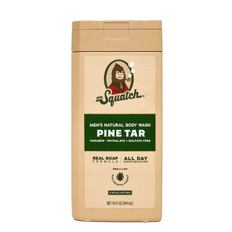 Exfoliating Pine Tar 14oz Body Wash