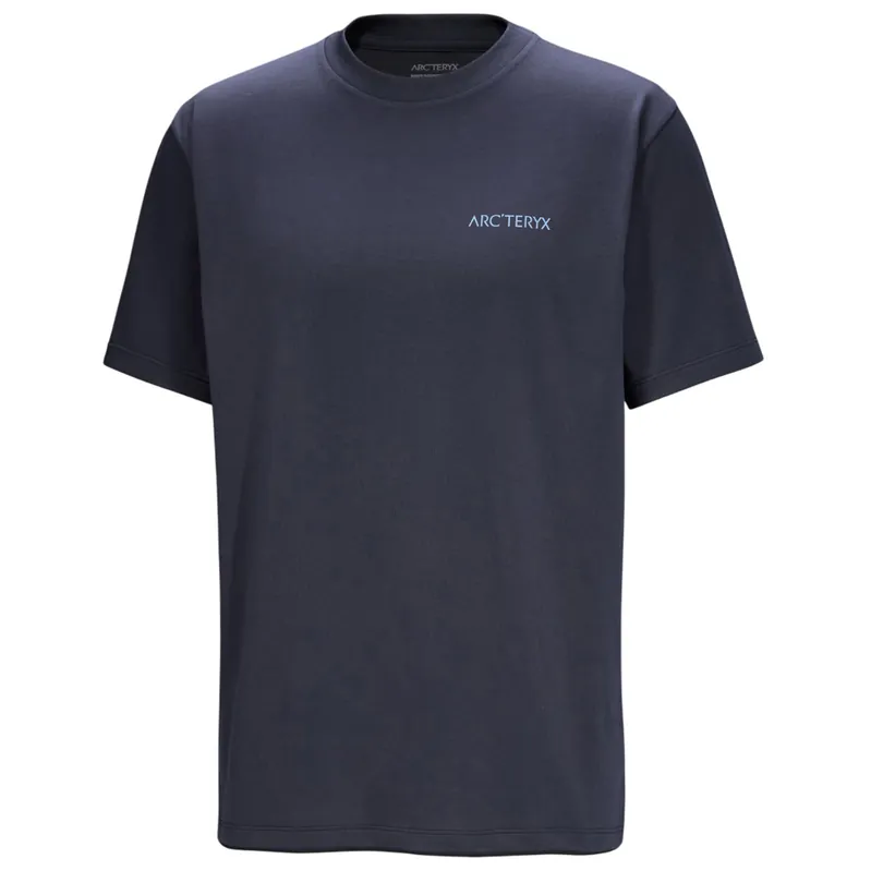 Kragg Cotton Blurred Bird T-Shirt - Men‘s