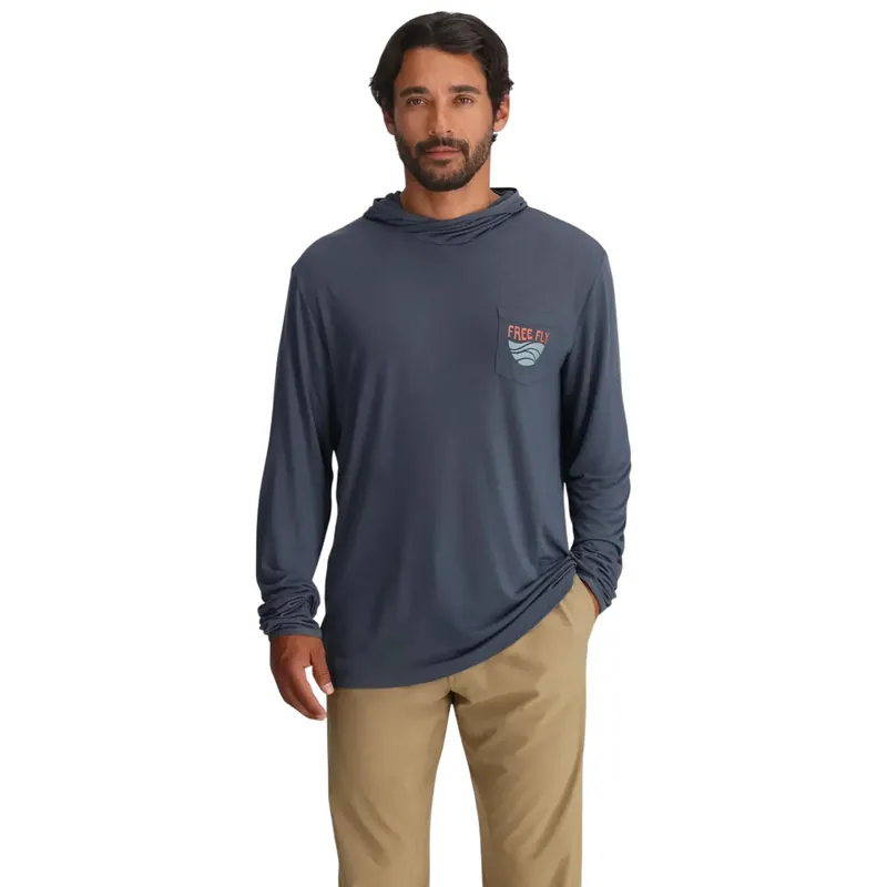 Bamboo Lightweight Graphic Hoodie - Men‘s