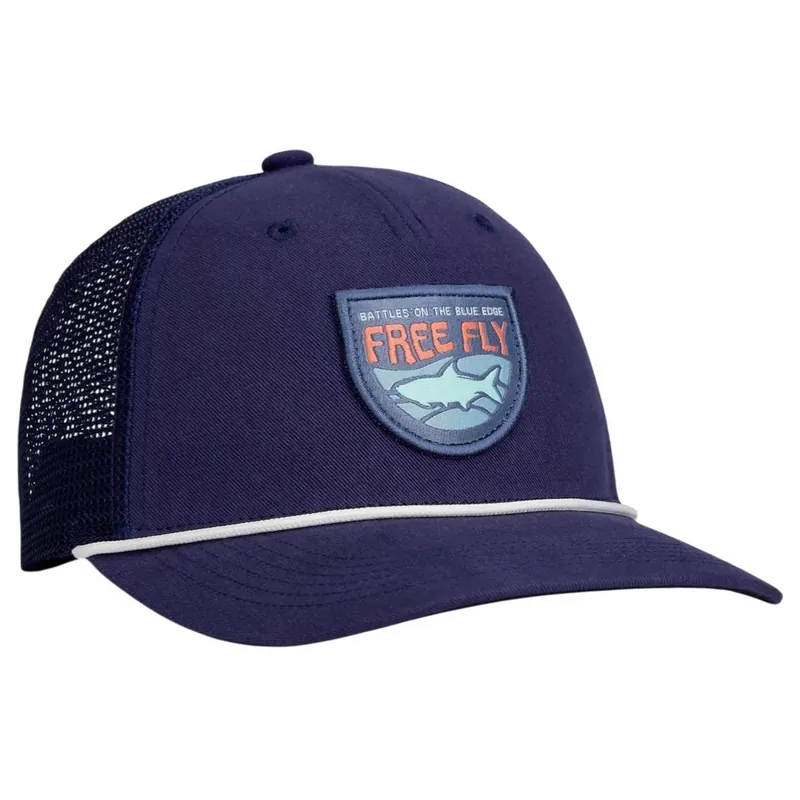 Blue Edge Trucker Hat