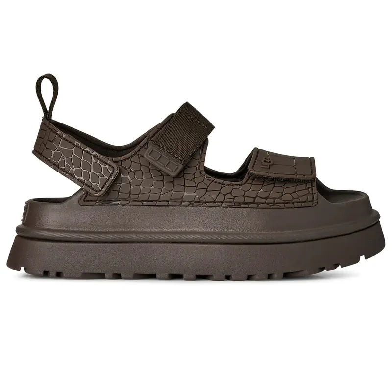 GoldenGlow Embossed Sandal - Women‘s