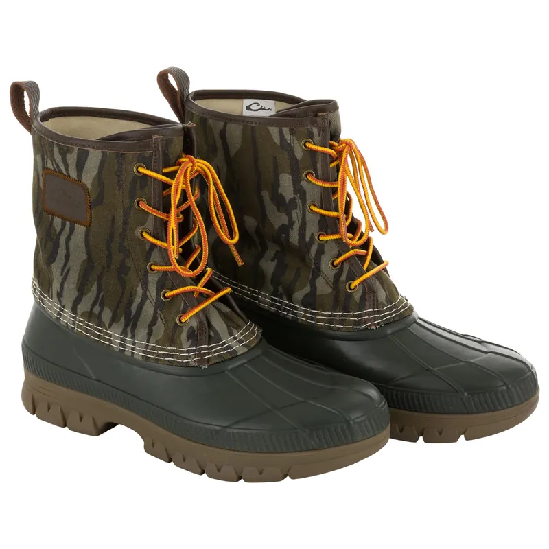 Throwback80 Waxed Canvas Lace Up Duck Hunting Boot - Men‘s