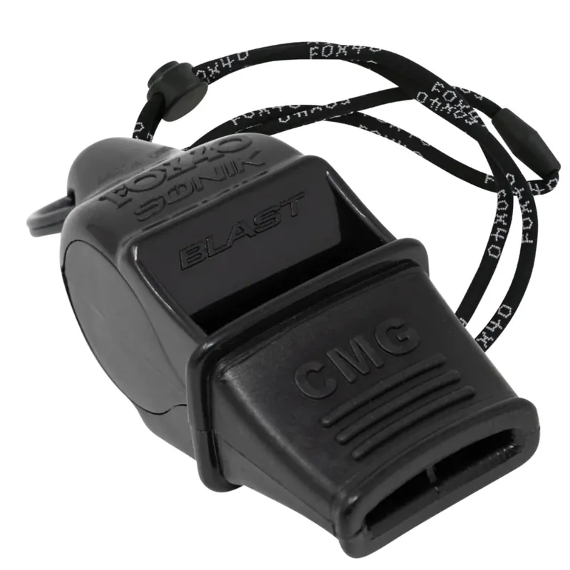 Sonik Blast CMG Whistle with Breakaway Lanyard