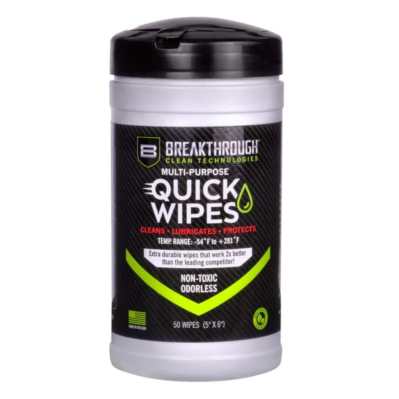 All-In-One Cleaner Lubricant And Protectant Quick Wipes