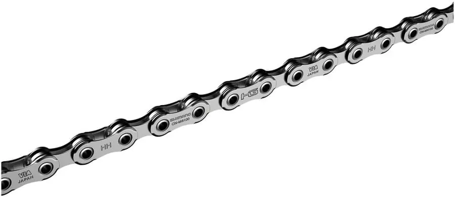 Deore Cn-m6100 Chain - 12-speed, 126 Links, Silver, Hyperglide+