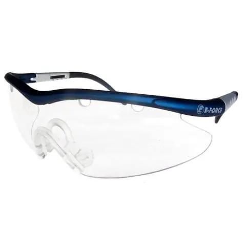 Crystal Wrap Racquetball Eyewear
