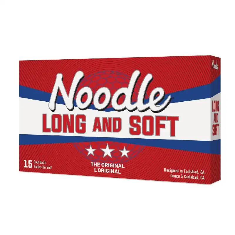 Noodle Long and Soft Golf Ball (15 Pack)