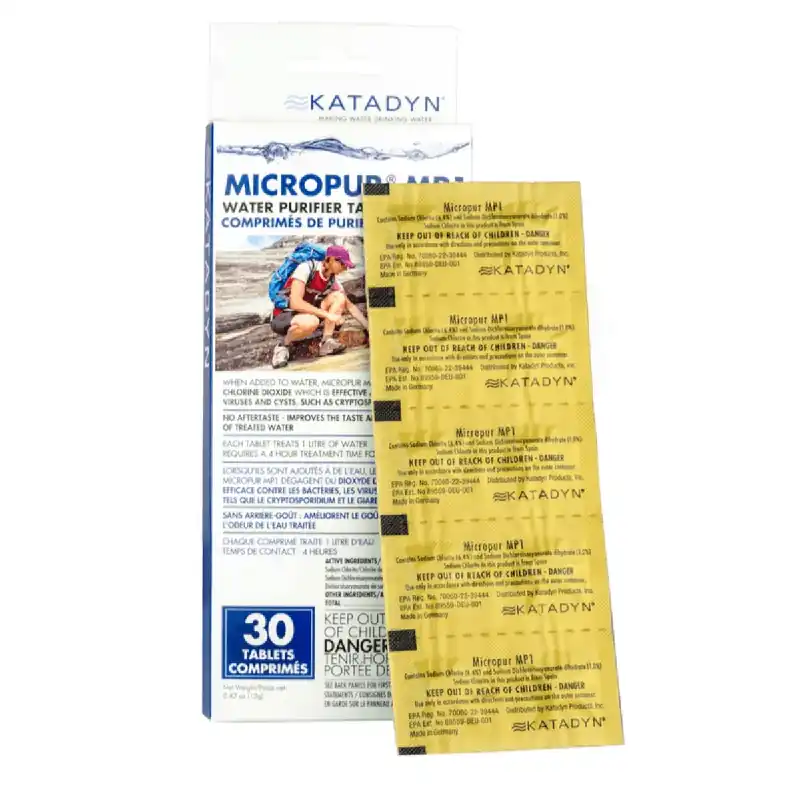 Micropur Water Purification Tablet (30 Pack)