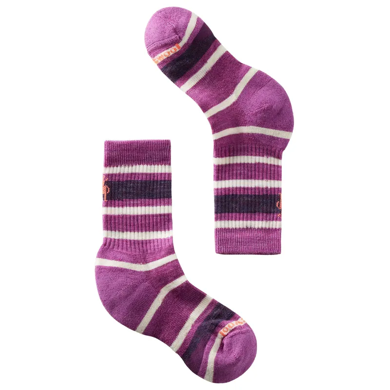 Hike Light Cushion Striped Crew Sock - Kids‘
