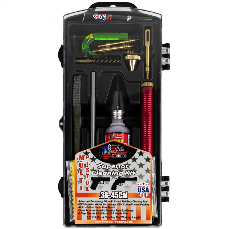 Classic Box Multi-Caliber Pistol Cleaning Kit