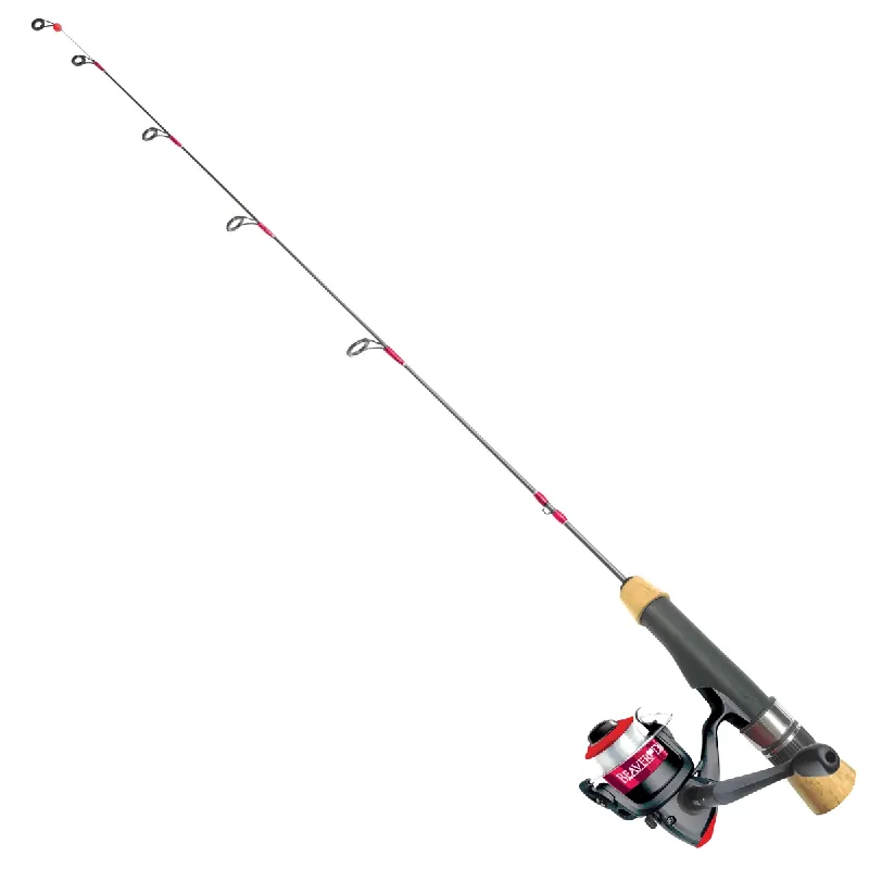 Beaver Dam Titanium Tip Stick Combo Ice-Fishing Rod And Reel