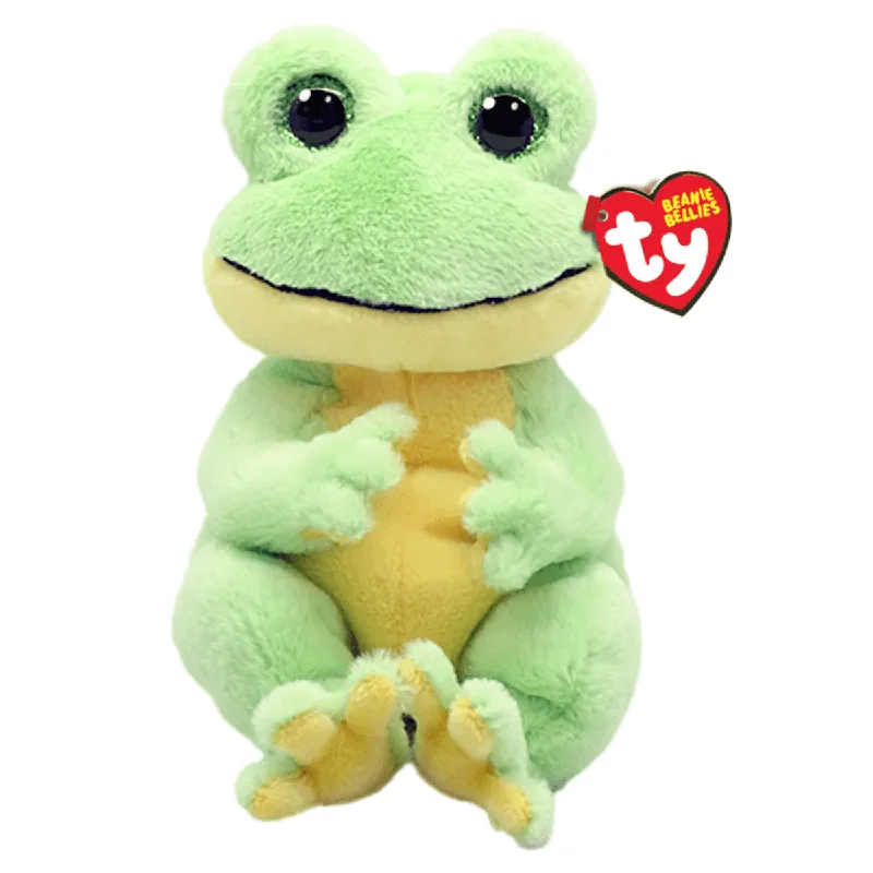 Snapper Green Frog Beanie Boo Plush