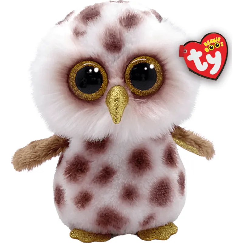 Whoolie Spotted Owl Beanie Boo Plush