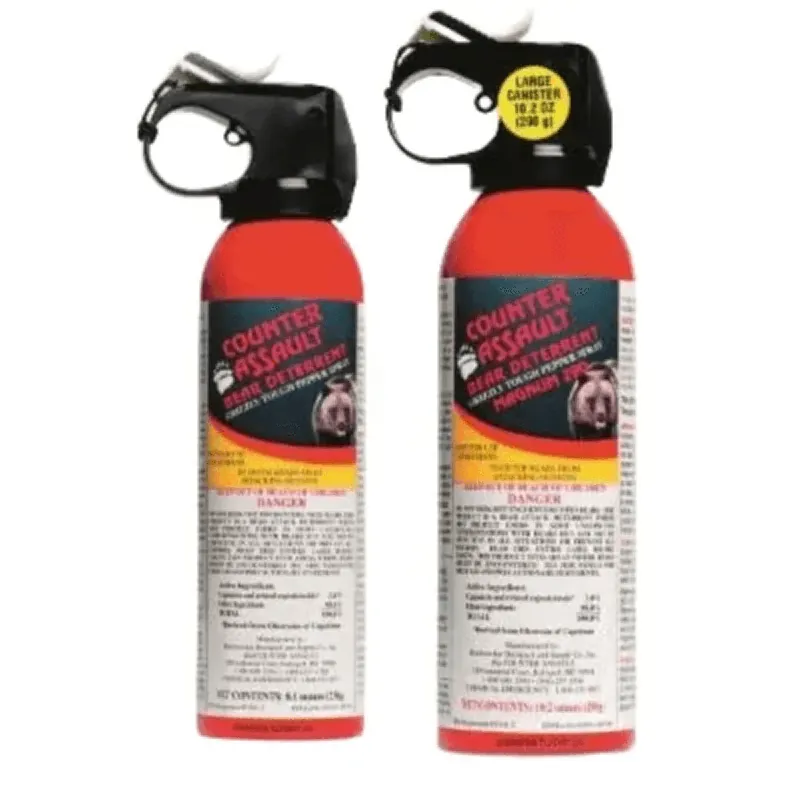8.1Oz / 10.2Oz Bear Spray Combo Pack