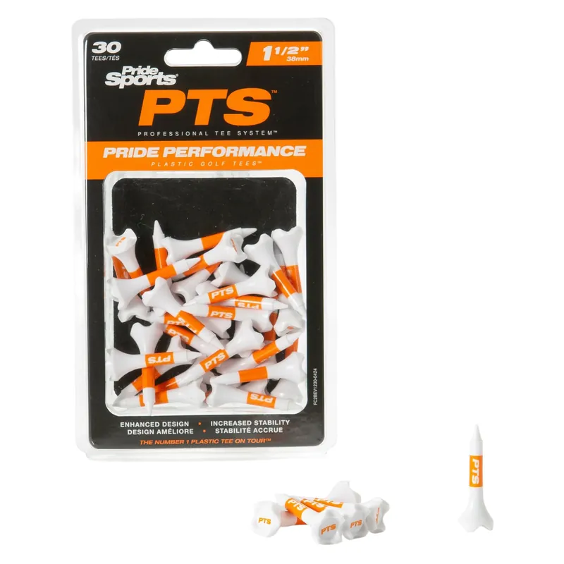 Evolution Plastic Golf Tees (30 Pack)