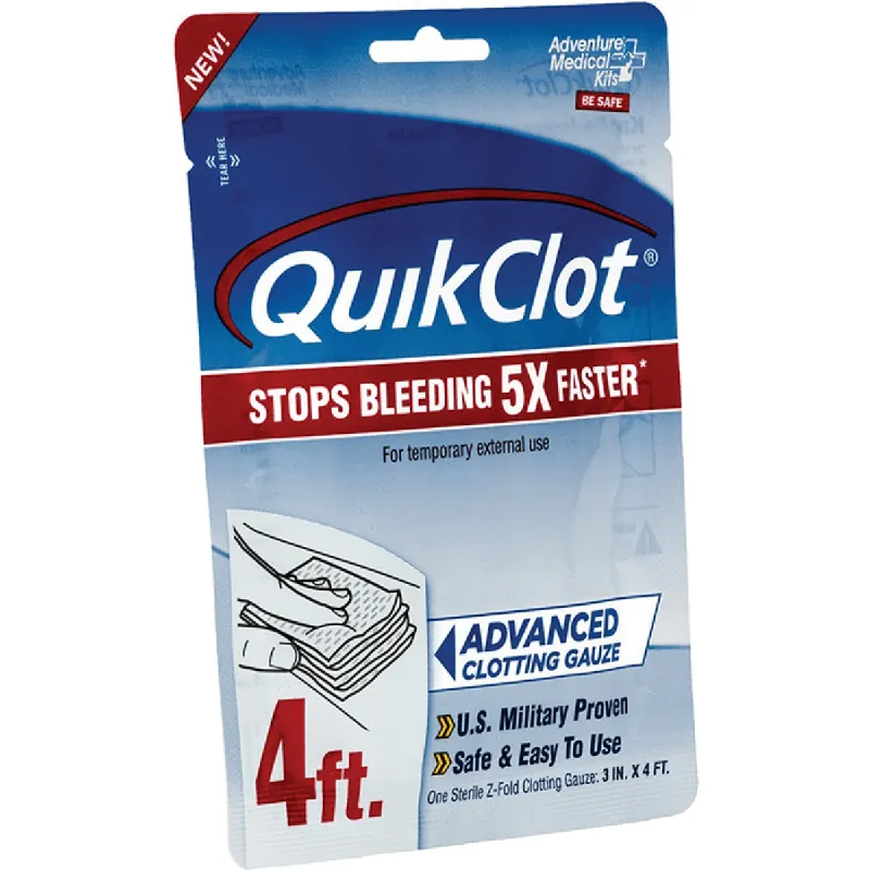 QuikClot Gauze 4‘ First Aid