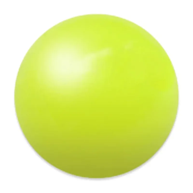 8mm Yellow Chartreuse Smile Blade Round Bead