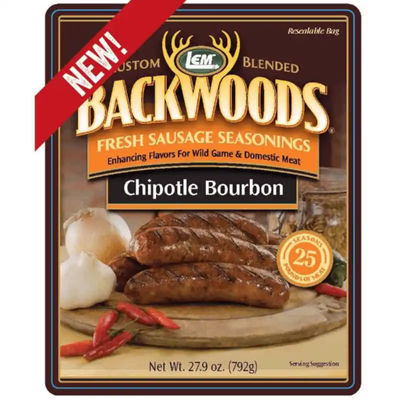 Backwoods Chipotle Bourbon Fresh Sausage Seasoning