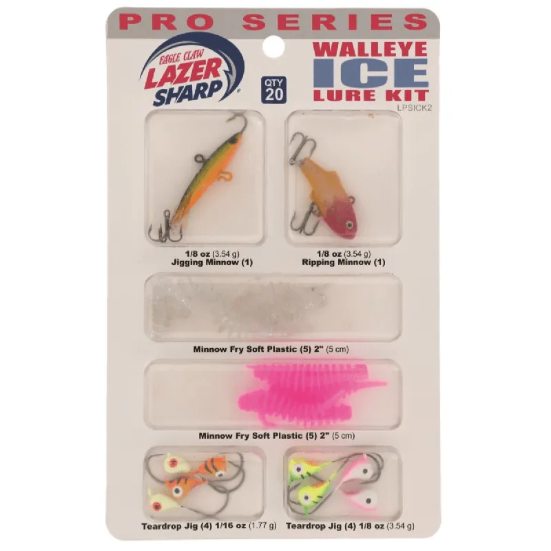 Lazer Sharp Pro Series Walleye Ice Kit