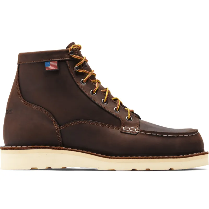 6" Bull Run Moc Toe Work Boot - Men‘s