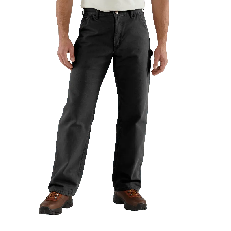 Washed Duck Work Dungaree Flannel Lined Pant - Men‘s