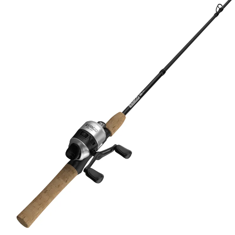 33 Cork Micro Spincast Fishing Pole Combo