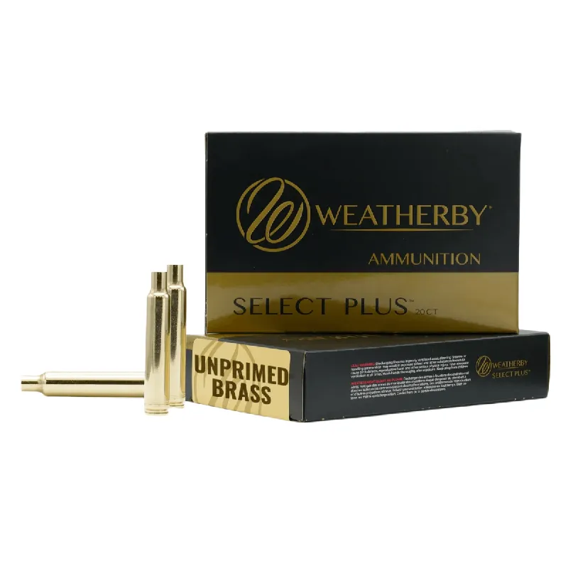 Unprimed Brass Rifle Cartridge (20 Count)