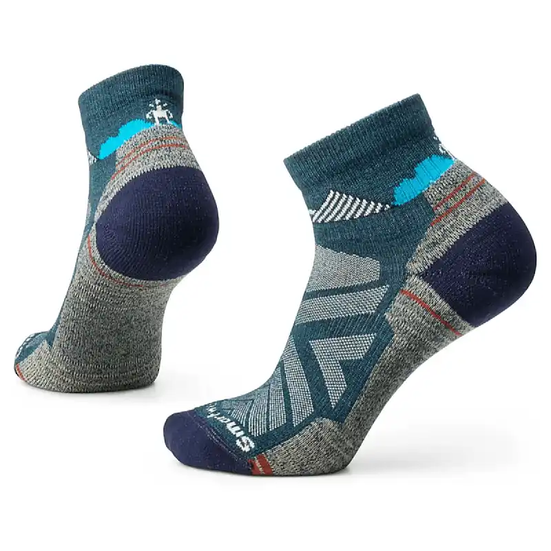 Hike Light Cushion Clear Canyon Pattern Ankle Sock - Women‘s