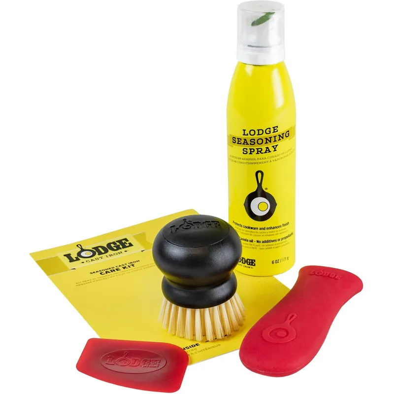 Lodge Seasoned Cast Iron Care Kit