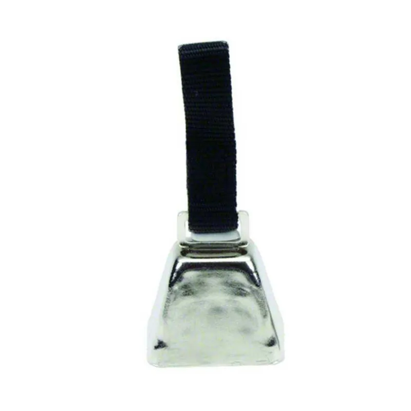 COASTAL R4511-BLKCLG LARGE NICKEL COW BELL