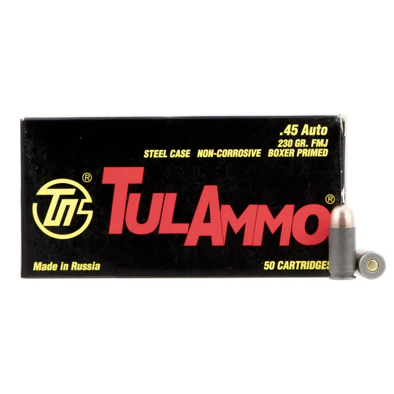 Tulammo TA452300 45ACP 230 GR FMJ 50 Rounds