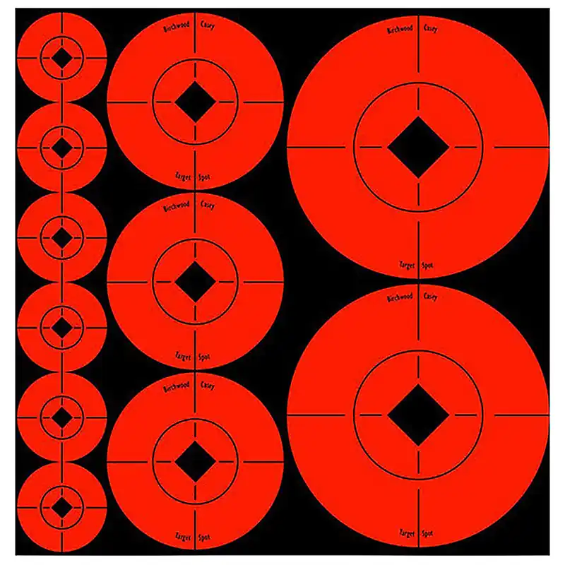 Birchwood Casey Self Adhesive Assorted Target Spots, 33928