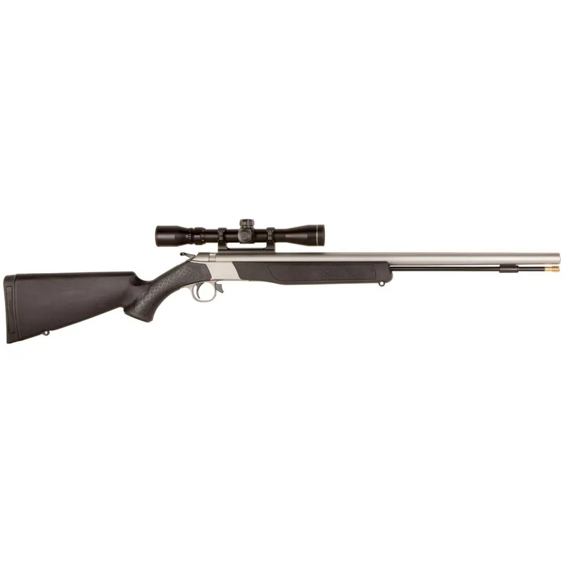 CVA Wolf Break Open (Inline) 50 Black Powder 24.0" 3-9x32mm Scope Black