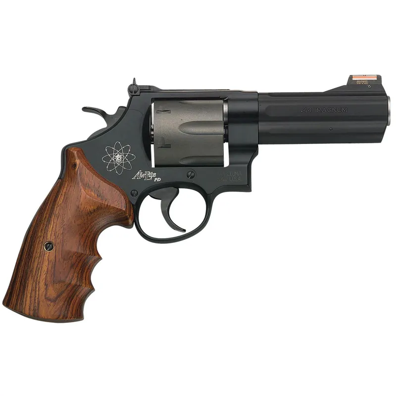 Smith & Wesson 329 Personal Defense 44 Mag 4" 6rd Hiviz Sight Wood Grip Titanium