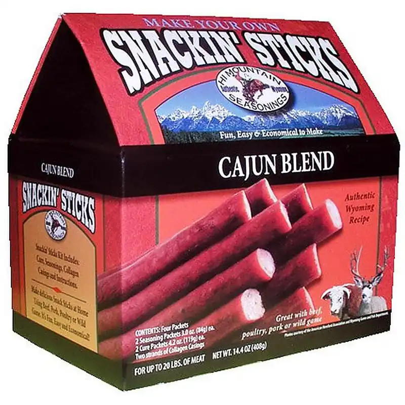 Hi Mountain Seasoning Cajun Snackin‘ Stick Kit