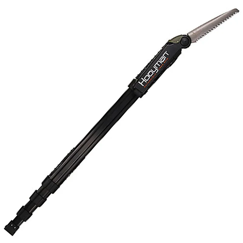 Hooyman 10‘ Folding Saw CS Blade Aluminum Handle Black and OD 655227