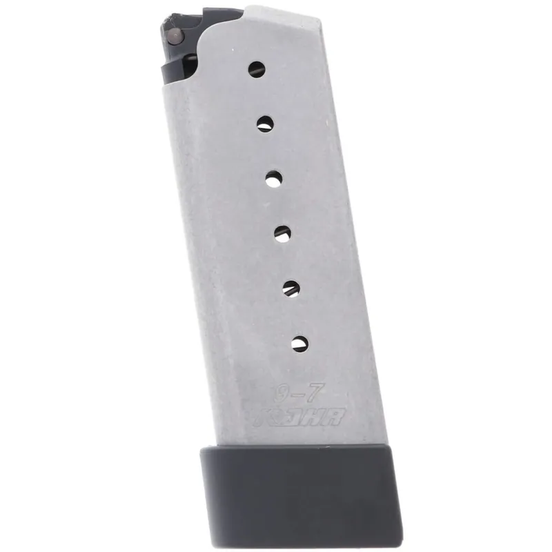 Kahr Arms MK9 with Grip Extension 9mm 7 Round Stainless Steel Finish Magazine