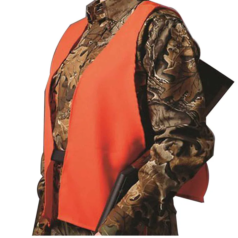 Hunter‘s Specialties Safety Vest Polyester Blaze Orange One Size, 2000