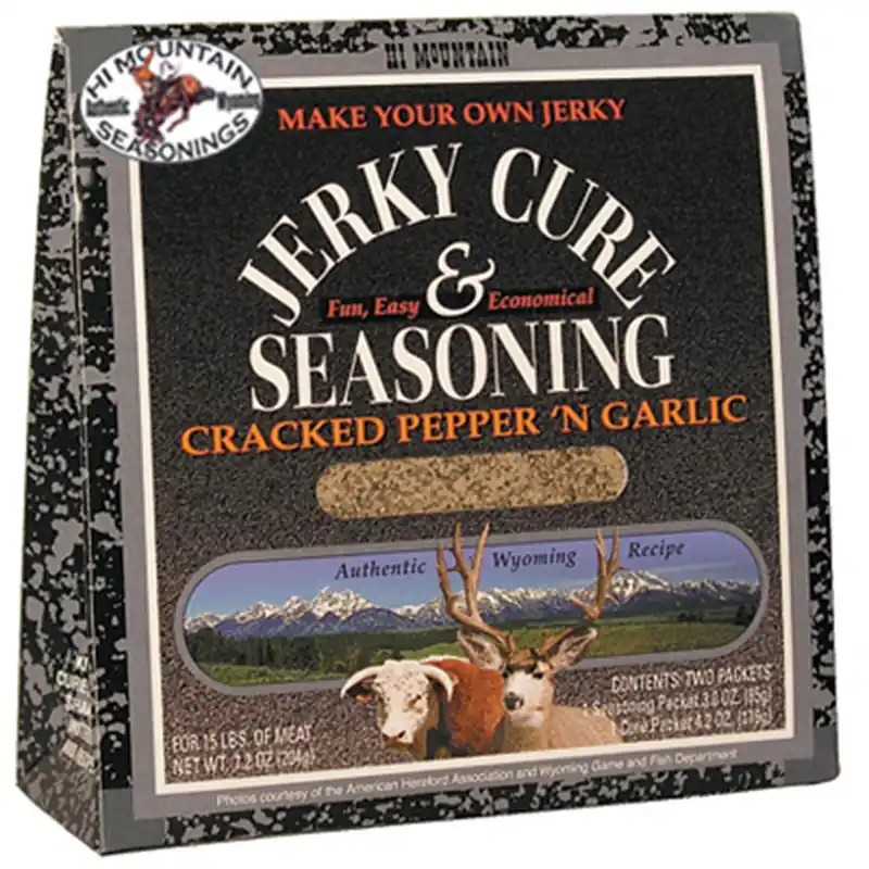Hi Mountain Seasoning Cracked Pepper ‘N Garlic Blend Jerky Kit