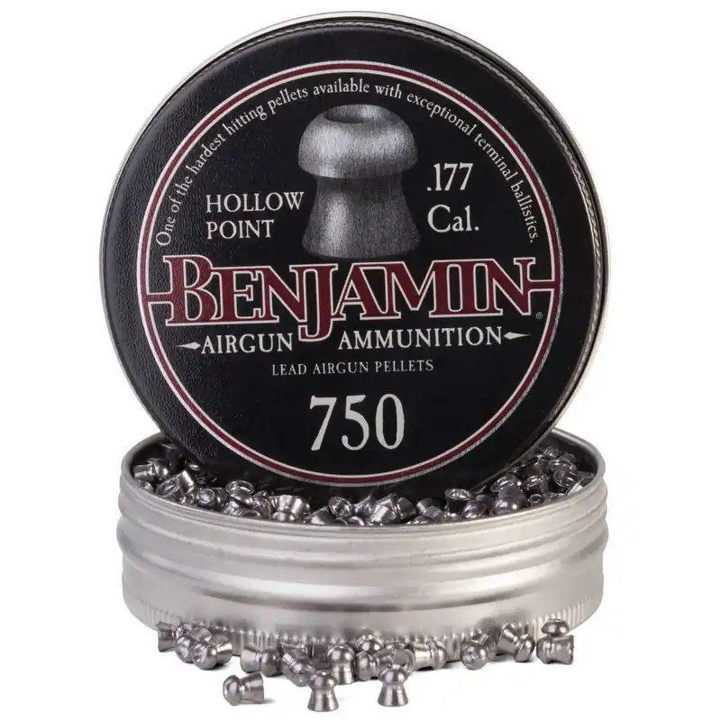 Benjamin 14020 .177 Cal, 7.9 Grains, Hollowpoint, 750ct